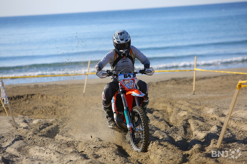 Steve Erzer a participé à la première manche du Championnat du monde d'enduroGP à Sanremo en Italie. (Photo : Steve Erzer)