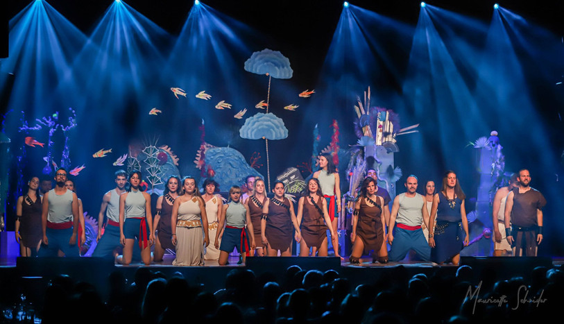 Le Swing Rock Ajoie passe de l'Atlantide, thème de l'an dernier, aux Vikings. (Photo d'archives : Mauricette Schnider)