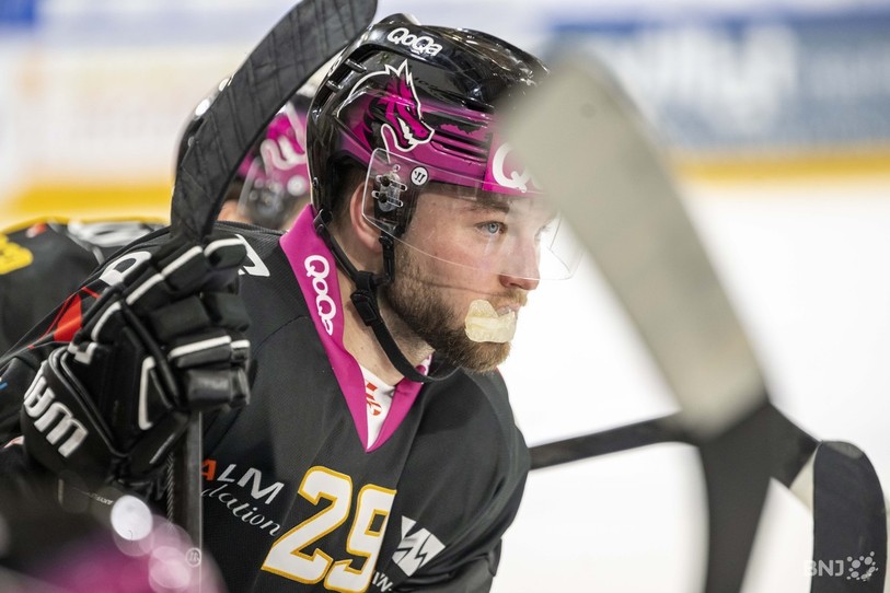 Malgré un doublé de Gilian Kohler, le HC Ajoie s'est incliné lors de son dernier match de préparation. (photo : archives/Jonathan Vallat).