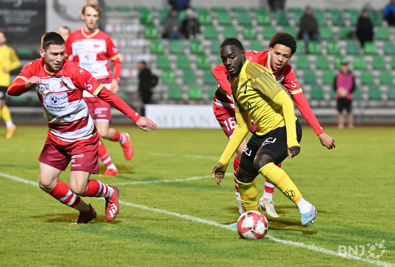 Daoud Toure a notamment égalisé à la 19e minute de jeu. (Photo : Georges Henz)