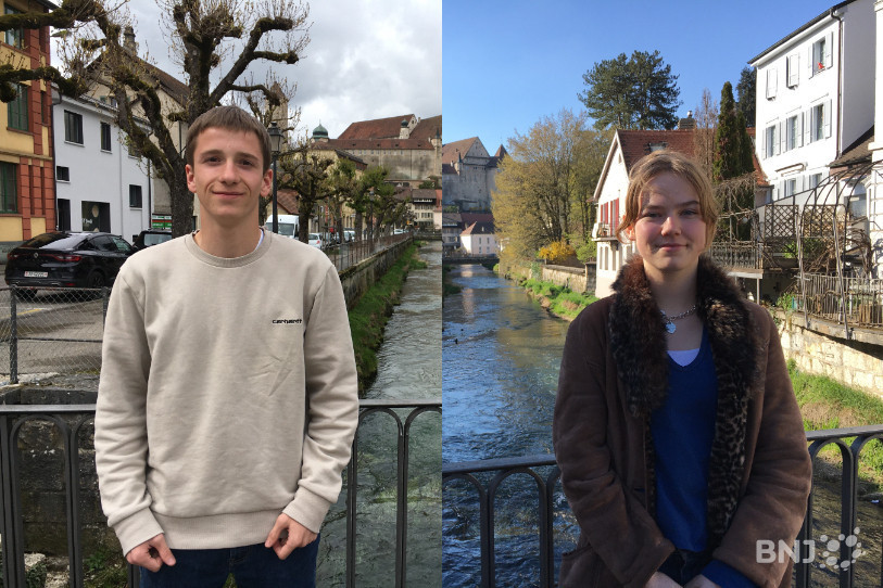 Célien Frainier et Isis Schoolenberg ont intégré la commission de la jeunesse de Porrentruy.