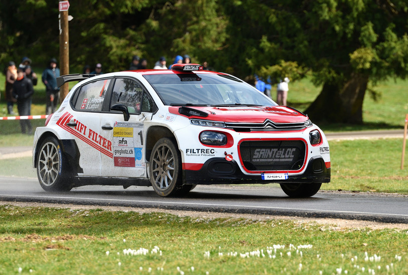 Jonathan Hirschi sur les routes du Critérium jurassien 2023 (photo : archives Georges Henz).