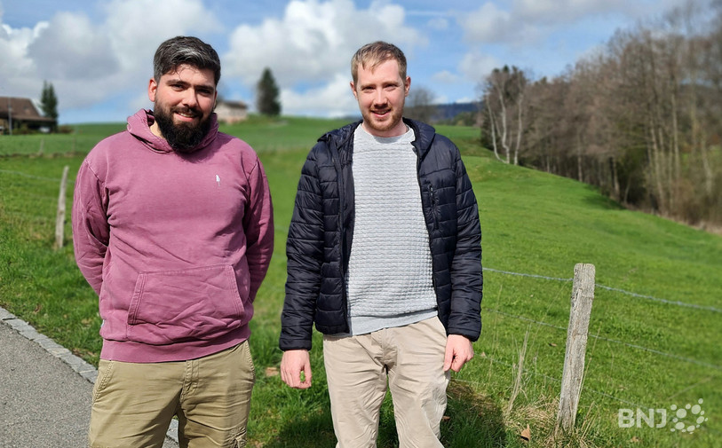 Alan Burgener et Jérôme Maurer ont repris les rênes de la fête du village de Sonvilier cette année