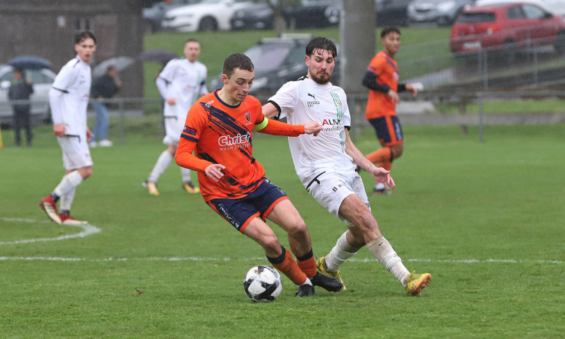 Roman Huber a inscrit le premier but du FCAM dimanche. (Photo : Mauricette Schnider).