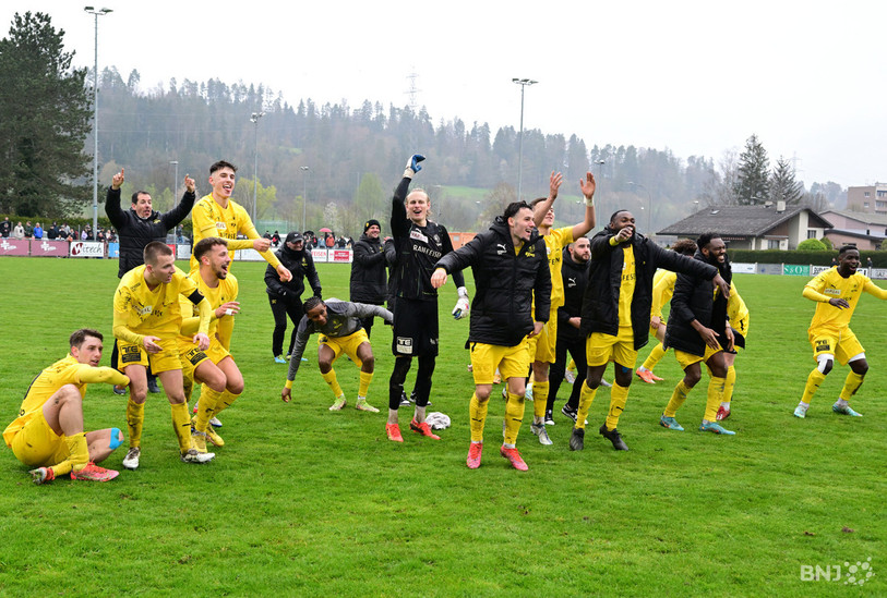 Les joueurs du FC Bassecourt connaissent désormais le nom de leur futur entraîneur (photo : Georges Henz).