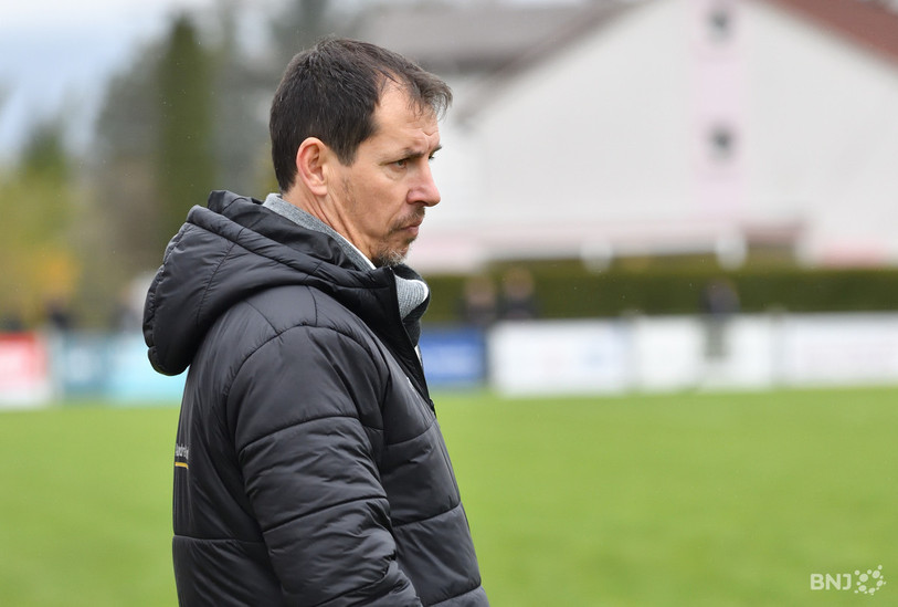Lulzim Hushi et le FC Bassecourt n'ont pas trouvé la solution à Langenthal dimanche. (Photo archives: Georges Henz)
