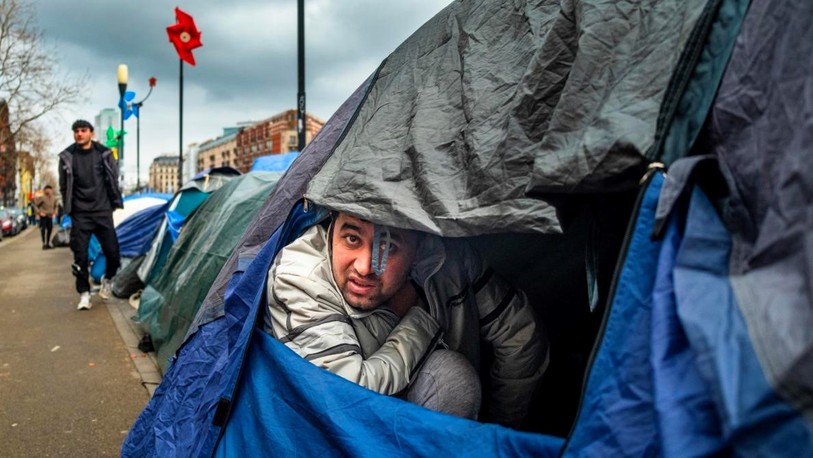 réfugiés Bruxelles
