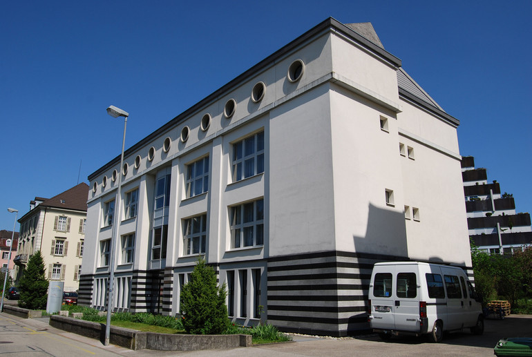 L’un des bâtiments de la Fondation situé à la rue Gustave Amweg à Porrentruy. (photo : Fondation Les Castors)