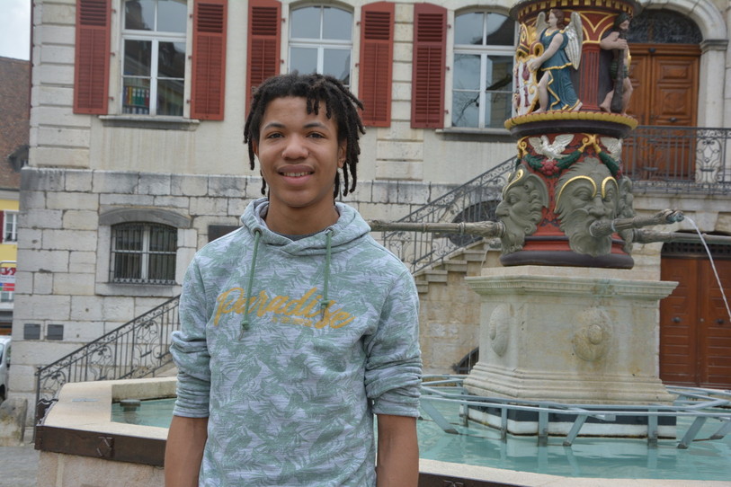 Mathys Douma a reçu un prix spécial samedi à St-Gall. (Photo : archives). 