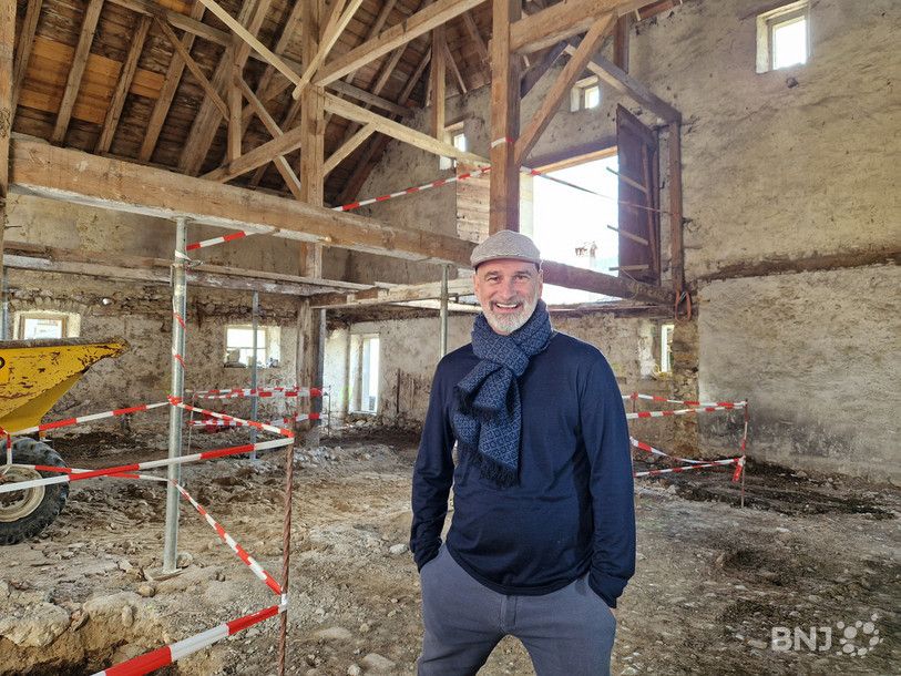 Daniel Knöpfel arrive à imaginer à quoi ressemblera l'espace Jacot, normalement ouvert dès le 1er décembre 2023.
