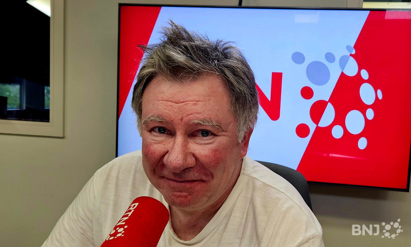 Le journaliste à Littoral Région, Nicolas Bringolf.