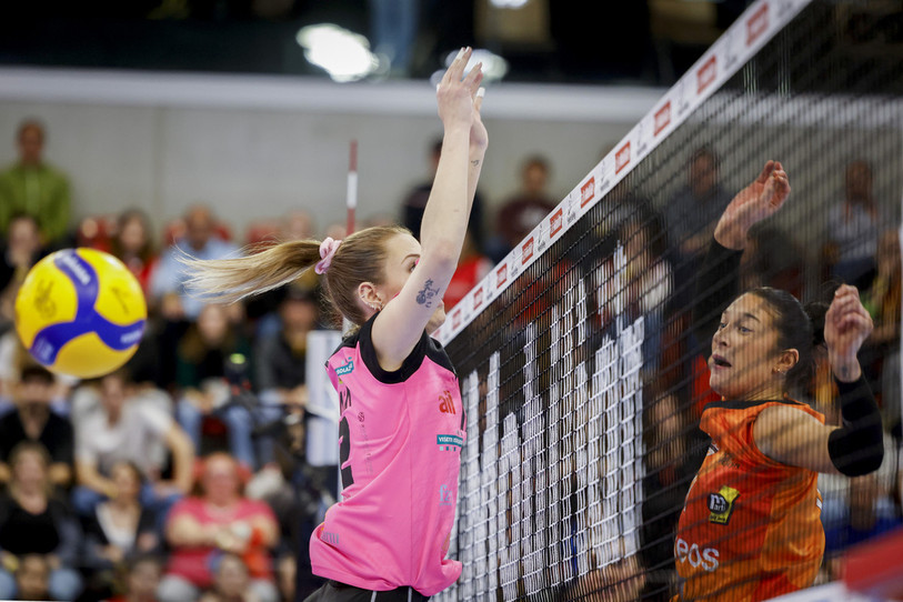 Fabiana Branca évoluera avec les couleurs oranges du NUC la saison prochaine. (Photo: KEYSTONE/Christian Merz)