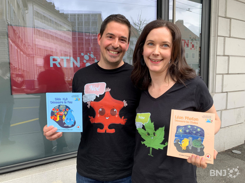 Aurélien et Géraldine Schaller ont imaginé les Globifiques pour permettre aux enfants de découvrir les sciences de manière ludique.