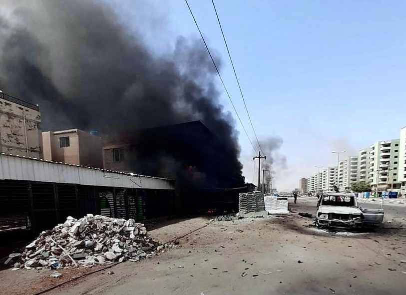 Le Soudan est frappé depuis plus de 10 jours par des combats meurtriers. (Photo : EPA/Indonesian Embassy KBRI Khartoum)