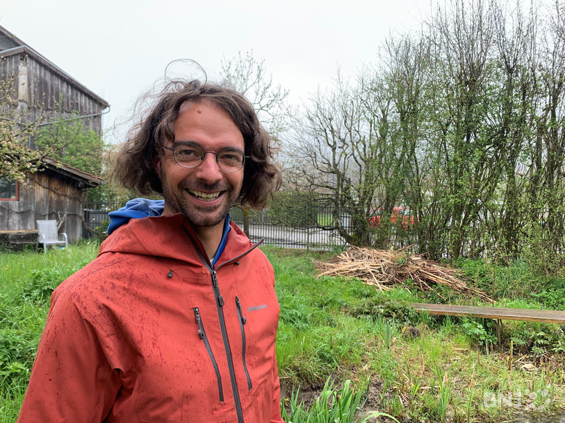 Noé Thiel ou l'amour de la nature par tous les temps.