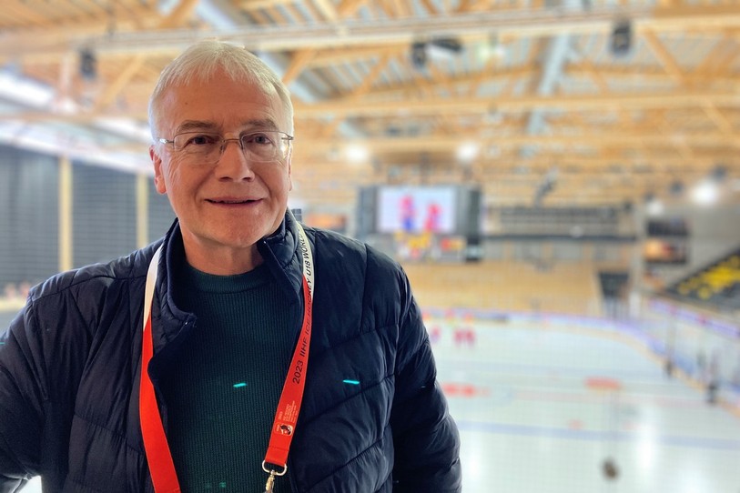 Claude Hêche, président du comité local d'organisation du championnat du monde U18 de hockey sur glace à Porrentruy, peut avoir le sourire au terme des 10 jours de compétition.