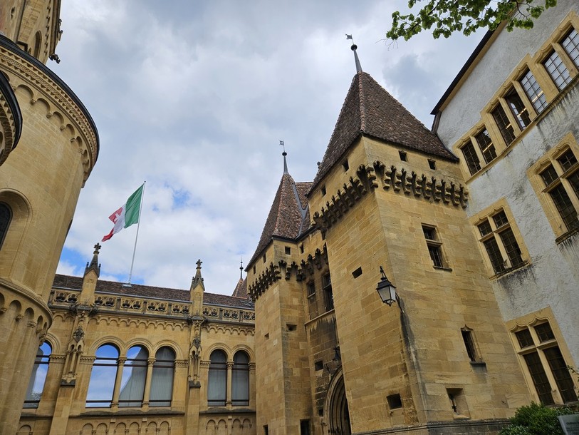 Le Château de Neuchâtel, siège des autorités cantonales. (photo : archive) 