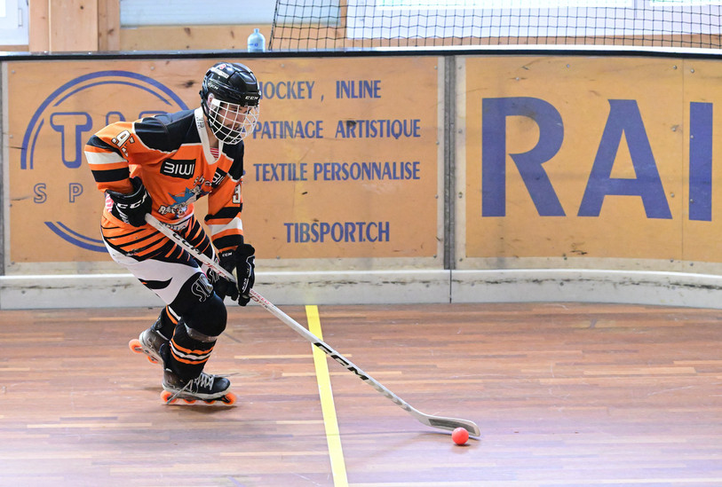 Gautier Choffat a marqué le premier but du SHC Rossemaison. (Photo : archives Georges Henz).