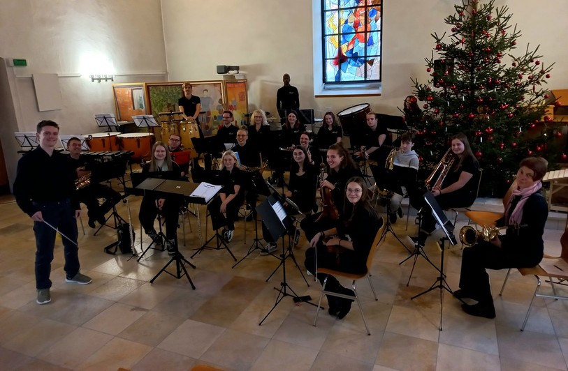 L'ensemble de GénéraSon lors de son concert de l'Avent de cette année. (Photo : GénéraSon)