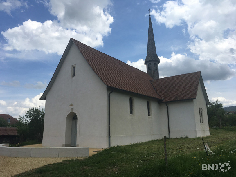 La chapelle Ste-Croix a été entièrement rénovée.