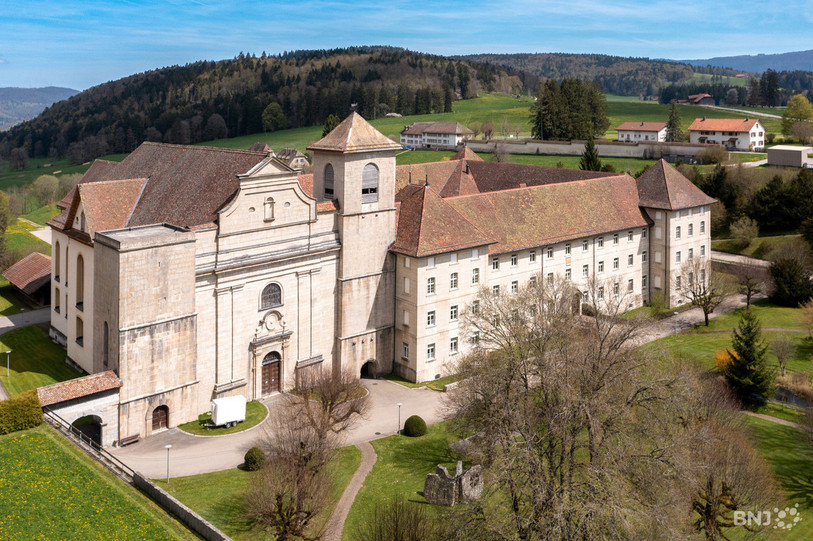 L'abbaye de Bellelay et ses dépendances sont appelées à devenir une ruche mêlant tourisme, formation, activités économiques diverses et culture. (Photo : George Henz)