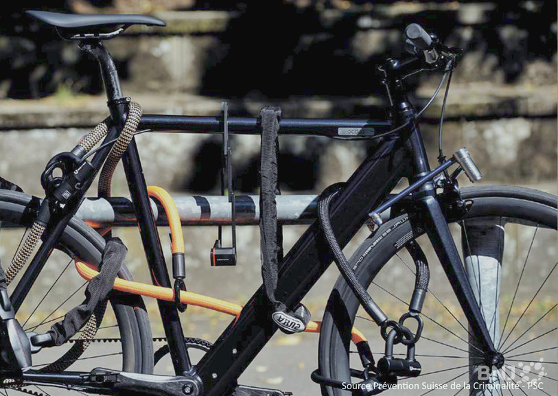 Les deux-roues dérobés dans la nuit du 25 juin ont été retrouvés en France voisine. (Photo : illustration / Prévention Suisse de la Criminalité)