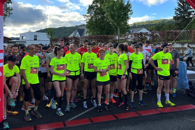 La 2e manche du BCJ Challenge 2023 a rassemblé 245 coureurs mercredi soir à Develier (photo : BCJ Challenge).