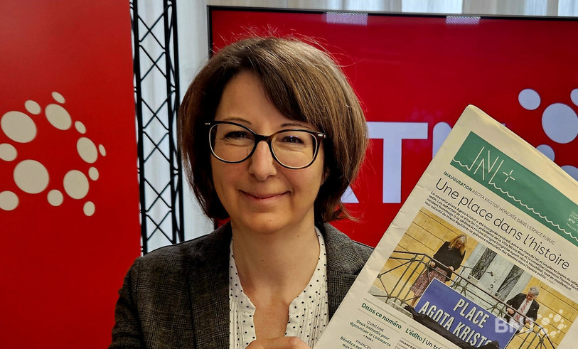 La cheffe de l'information et de la communication de la Ville de Neuchâtel Françoise Kuenzi dans La Matinale.