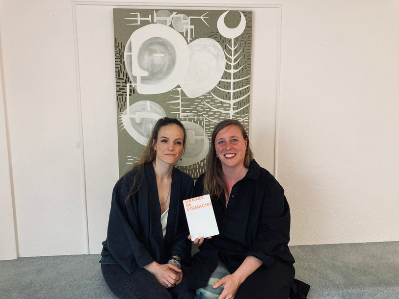 Carole Kehrwand (à gauche) et Charlotte Riondel ont exploré les rituels du quotidien et leur banalité dans leur ouvrage. (Photo : POLYMORFFF)