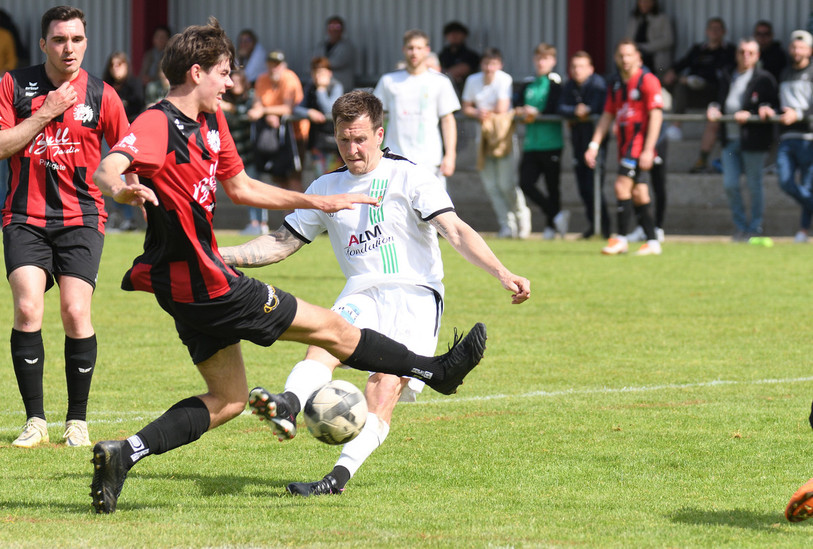 Adrien Jeker s'est fait l'auteur d'un doublé pour le FC Courtételle. (Photo: Georges Henz)