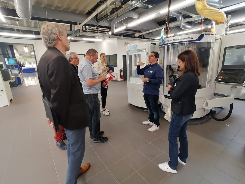 Différentes entreprises ont été présentées à la presse jeudi et vendredi. (Photo : Joëlle Schneiter)