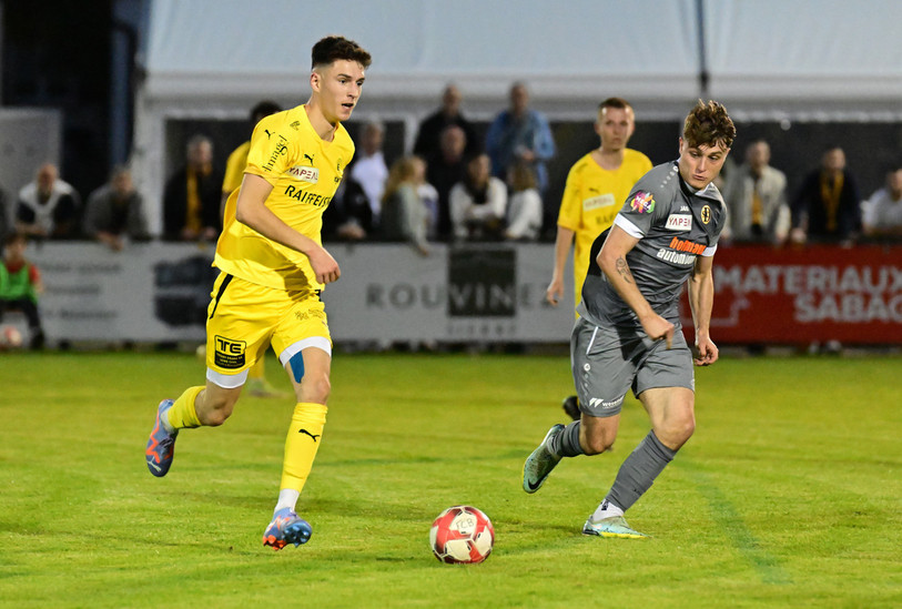 Florent Hushi a ouvert la marque samedi. (Photo: Georges Henz)