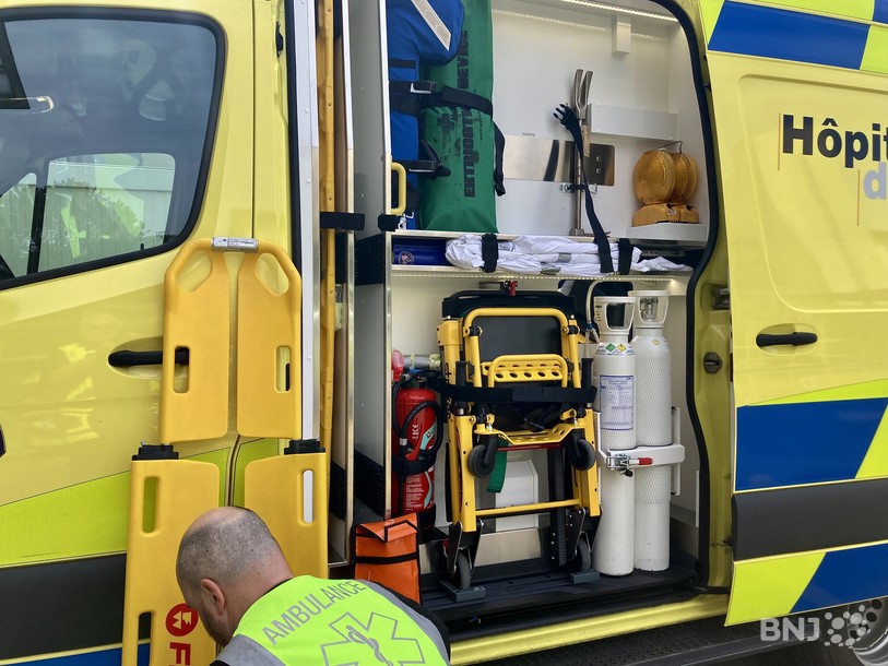 Préparation ambulance