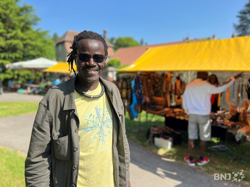 Karim Seck est heureux de ce retour aux sources avec le Sénégal en invité d'honneur, son pays d'origine.