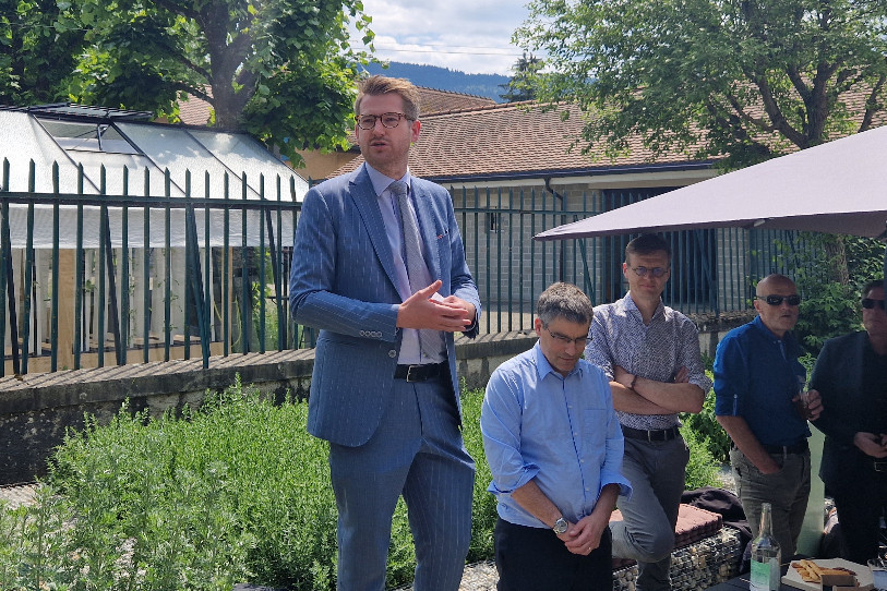 Le conseiller national neuchâtelois Baptiste Hurni.