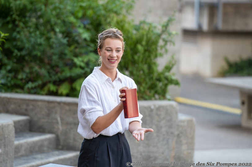 Nina Giordano se produira samedi en plein air à Porrentruy. (Photo : Gilles Mauron / La Plage des Six Pompes).
