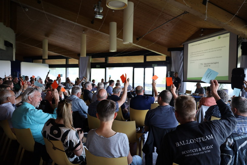 Les membres de l'association Parc régional Chasseral ont élu deux nouveaux membres au Comité exécutif. (Photo : Parc Chasseral)