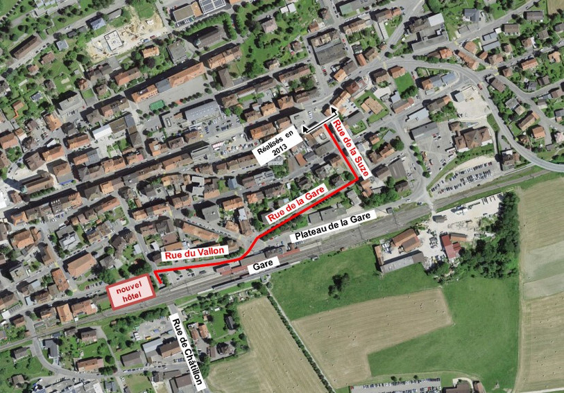 De nombreux travaux devraient être réalisés dès l'été 2024. (Photo : Municipalité de St-Imier).