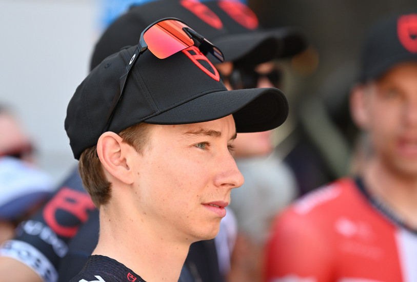 Yannis Voisard a joué de malchance sur le Tour de Suisse 2023 (photo : Georges Henz).