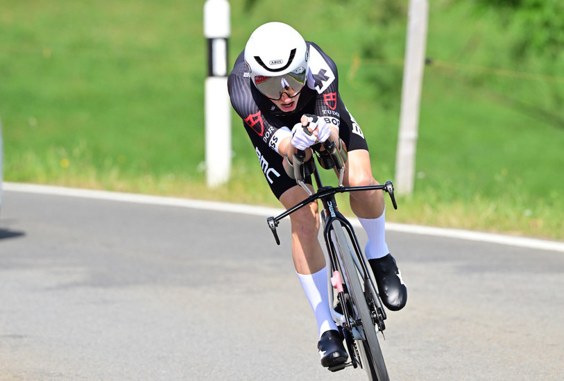 Yannis Voisard a terminé au 19e rang du classement général de Paris-Nice (photo archives : Georges Henz).
