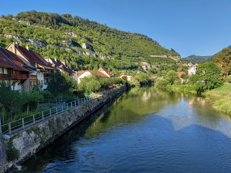 L'application des parcs suisses met notamment en avant des itinéraires au fil du Doubs. (Photo d'archives: Parc du Doubs).