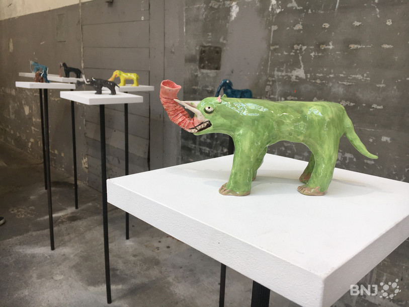 Les éléphants de Lucie Kohler invitent à réfléchir aux biais de confirmation.
