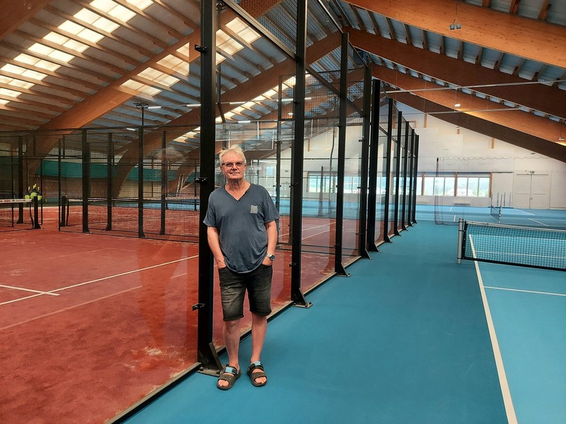 Alain Christinaz et son équipe d'une dizaine de personnes accueillent le public ce week-end dans la nouvelle halle de Reconvilier.