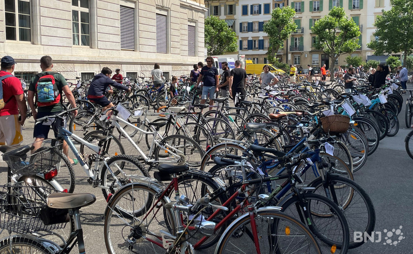 Les festivités du 30e anniversaire se sont tenues samedi au Collège de La Promenade à Neuchâtel à l'issue de la traditionnelle Bourse aux vélos organisée par Pro Vélo.