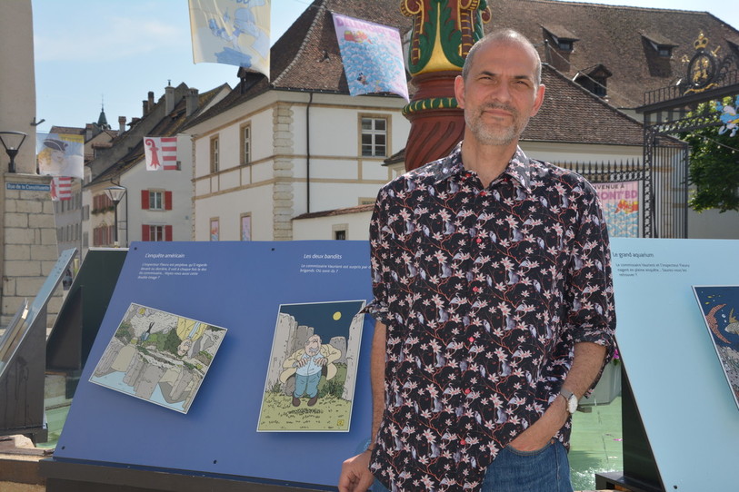 Après neuf ans à la tête de Delémont'BD, Philippe Duvanel quitte son poste.