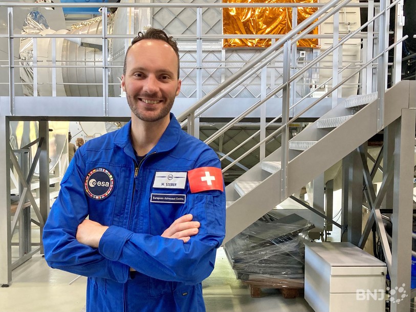 Marco Sieber à Cologne (ESA)