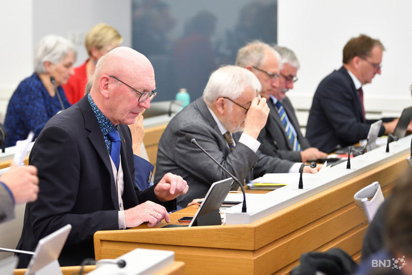 Le député libéral-radical Gabriel Voirol a vu sa motion refusée par le Parlement. (Photo : Georges Henz).