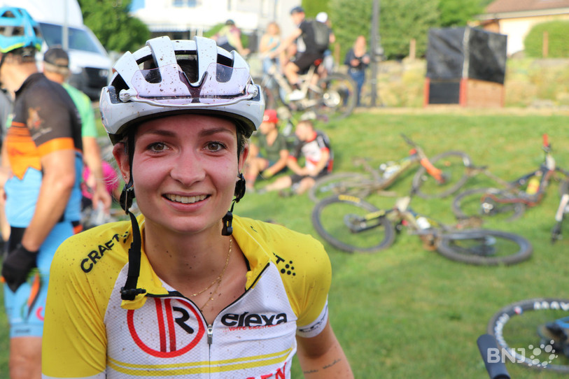 Inciter les femmes à prendre part à la Raiffeisen Trans VTT, c'est l'objectif de Pauline Roy. (Photo : archives)