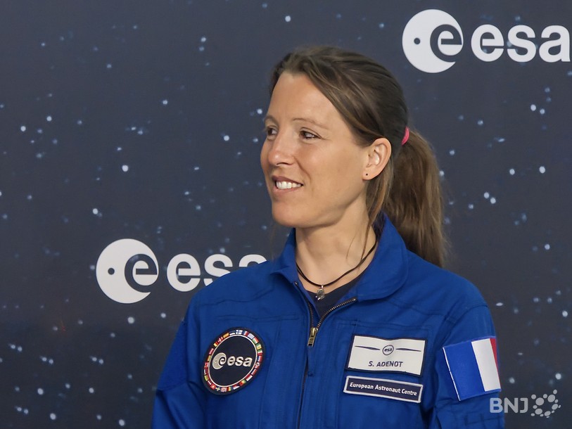 L'astronaute française en formation Sophie Adenot