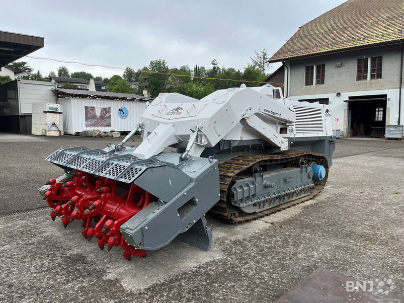 Une machine de ce genre pourra être envoyée en Ukraine pour du déminage. (Photo : archives).